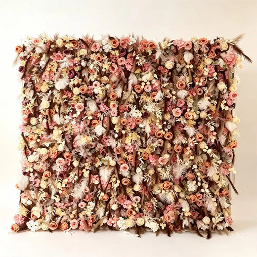 Artificial Flower Wall Backdrop