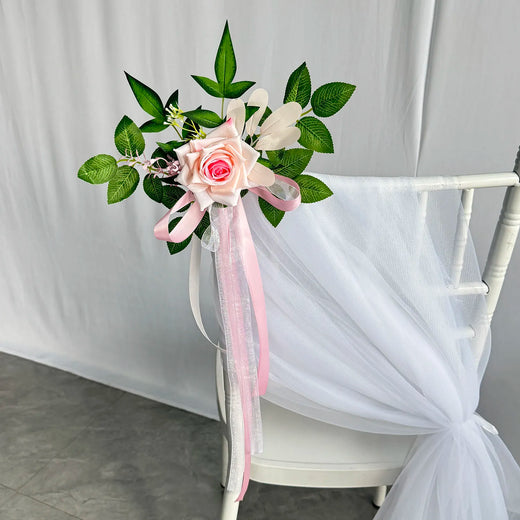 Chair Back Flowers