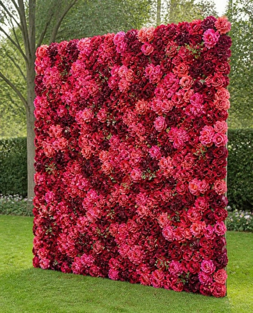 Artificial Flower Wall Backdrop