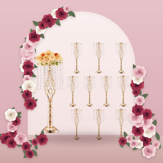 Crystal Flower Stand Centrepieces