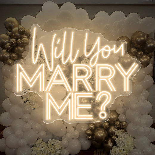 Grand Marry Me Neon Sign