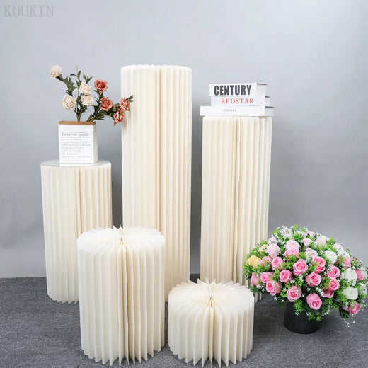 Folding Honeycomb Plinths