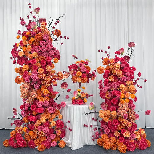Floral Pillars (Pair)