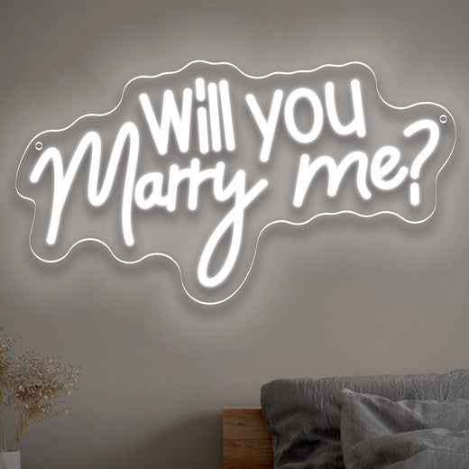 Dimmable Marry Me Neon Sign