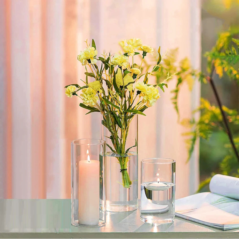 Glass Cylinder Vases