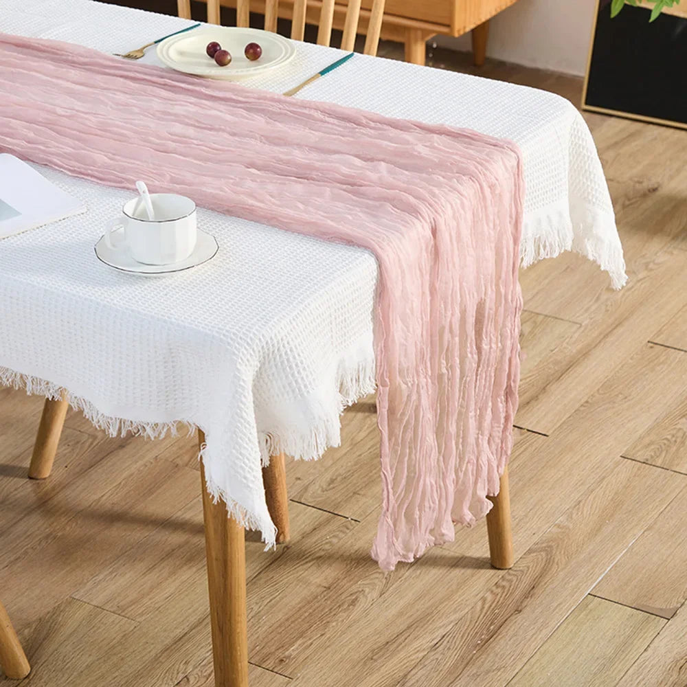 Cheesecloth Table Runners