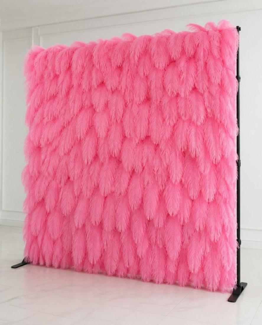 Feather Wall Backdrop