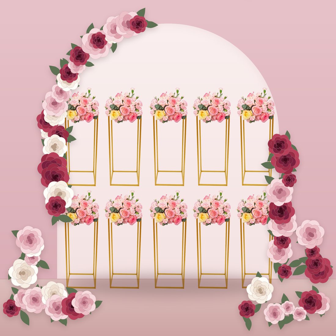 Metal Flower Stands